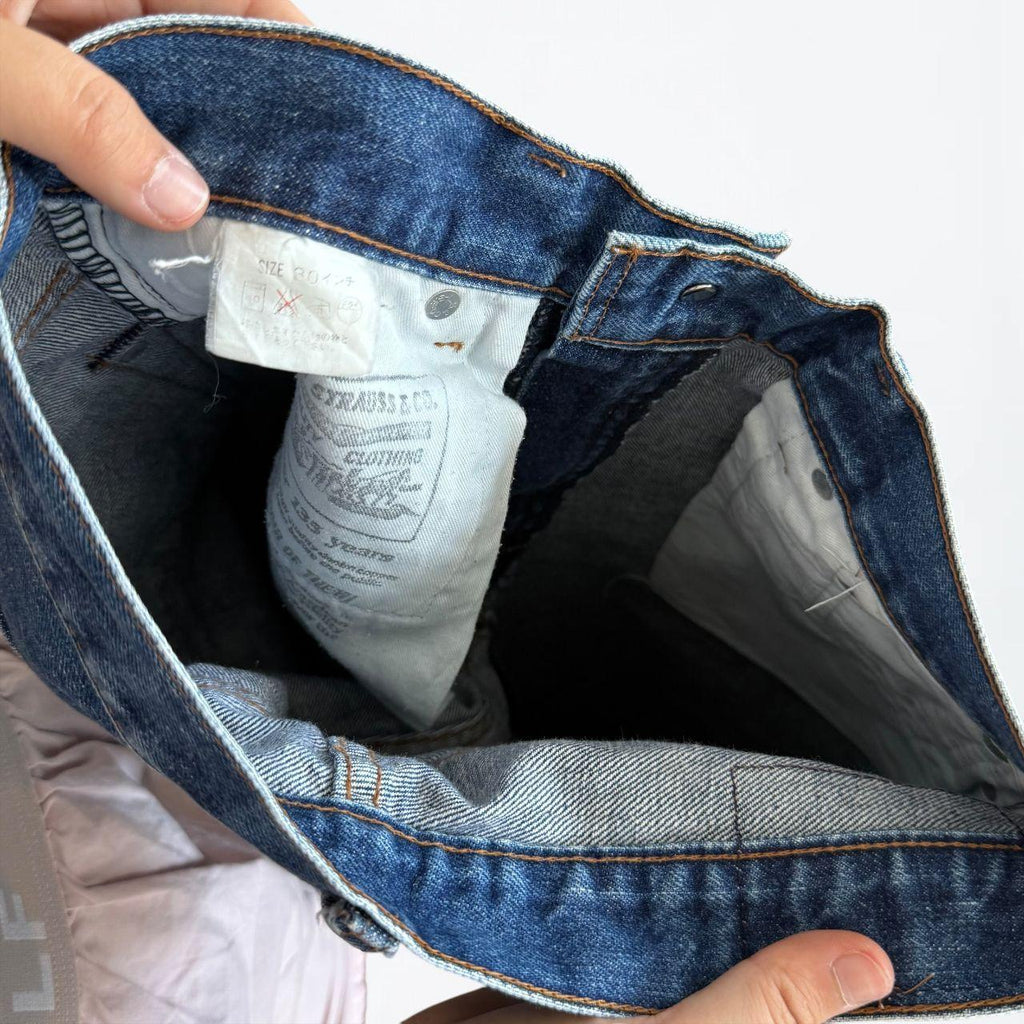 Levi's 90s Japanese Big E Selvedge Jeans (27 x 28)