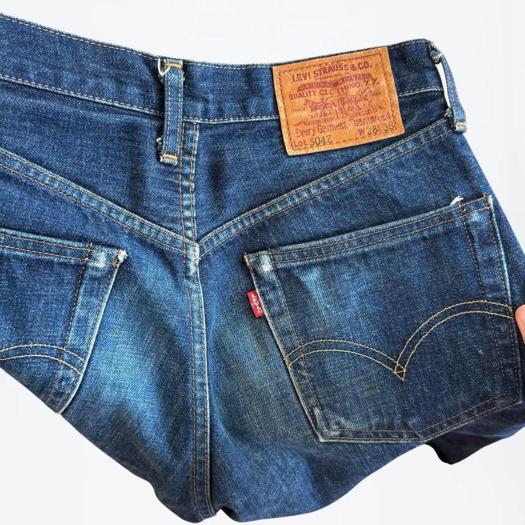 Levi's 90s Japanese Big E Selvedge Jeans (27 x 33)