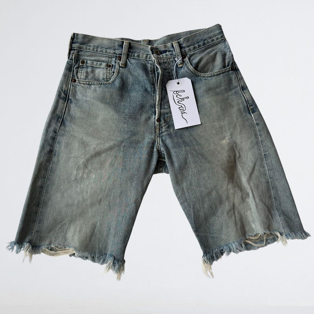 Levi's 702 Selvedge Buckle-Back Shorts