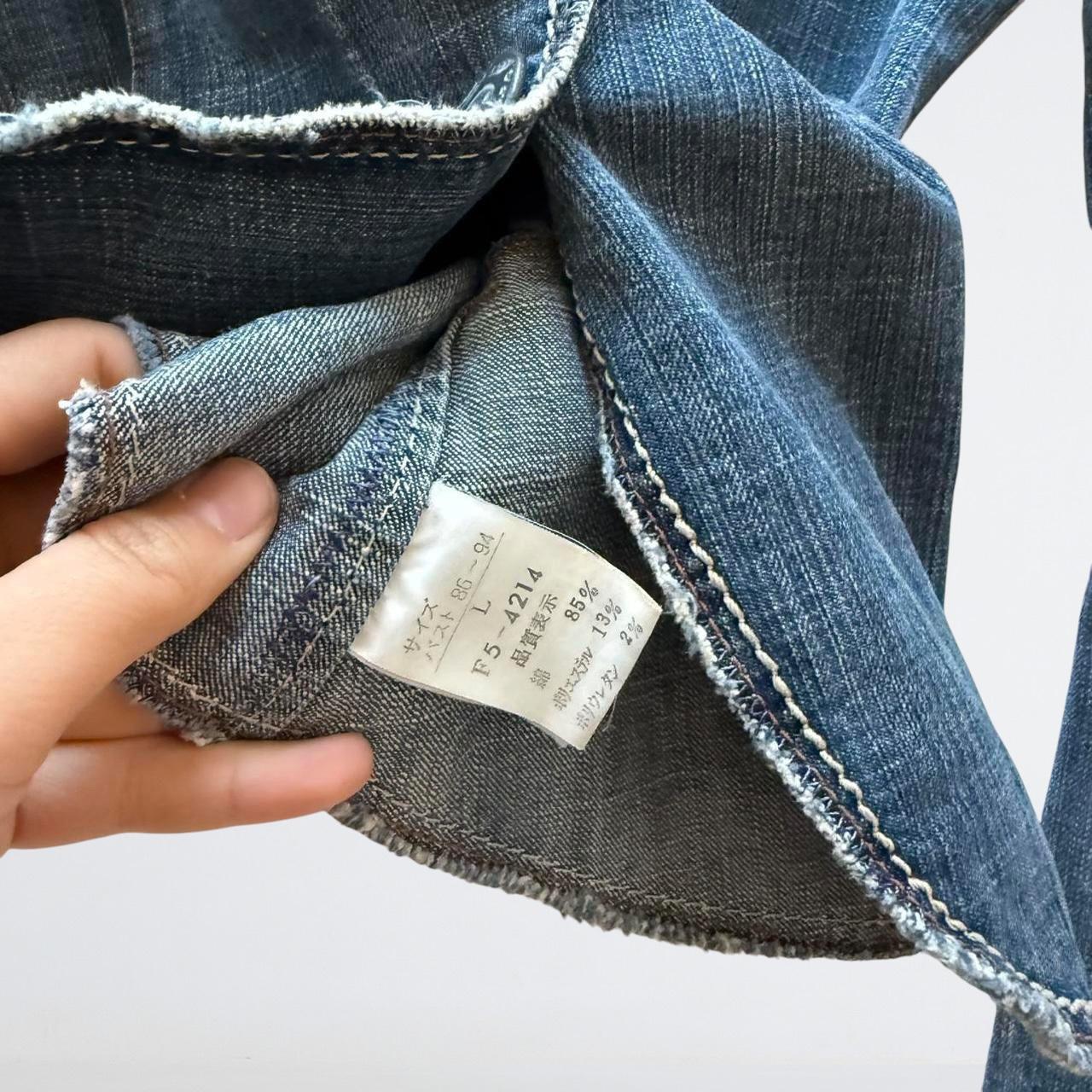 Marithé + François Girbaud 90s Denim Blazer