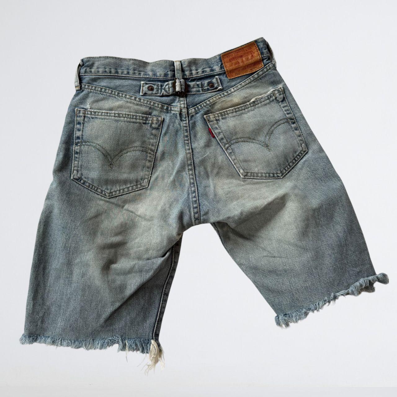 Levi's 702 Selvedge Buckle-Back Shorts
