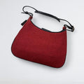 Coach Vintage Red Tweed Shoulder Bag