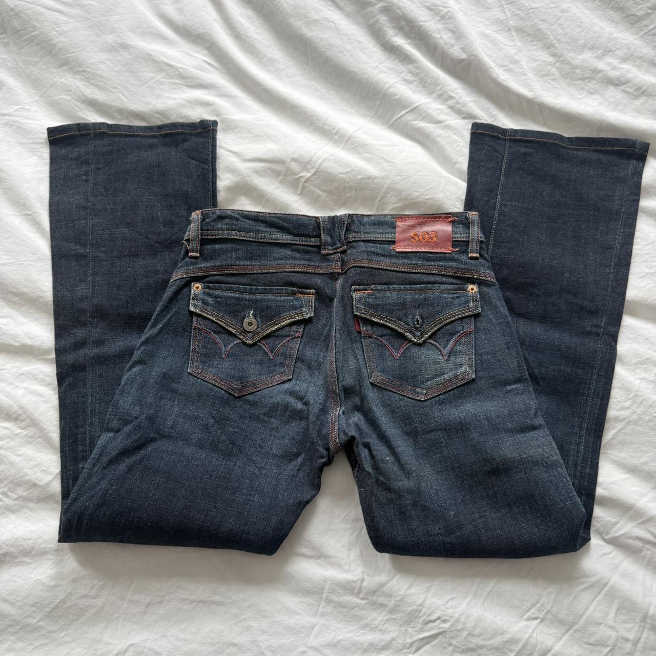 Edwin 503 Dark Indigo Flare Jeans