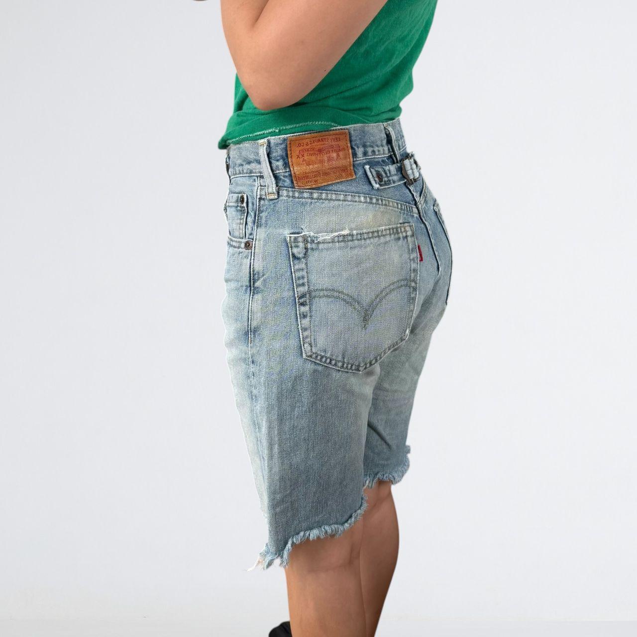 Levi's 702 Selvedge Buckle-Back Shorts