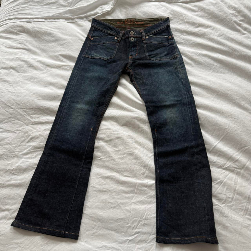 Edwin 503 Dark Indigo Flare Jeans