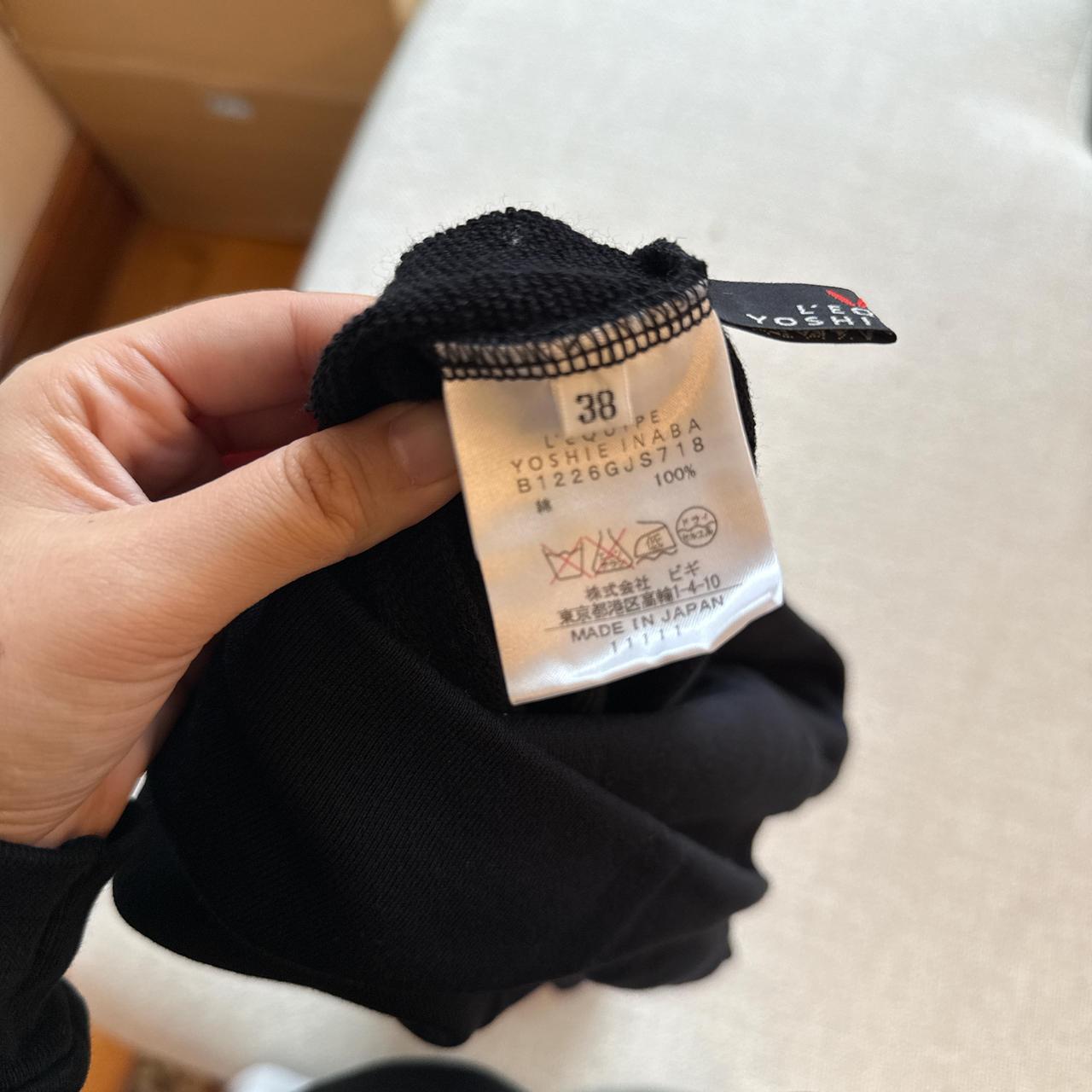 yoshie inaba L'EQUIPE Black Strapless Cotton Maxi Dress