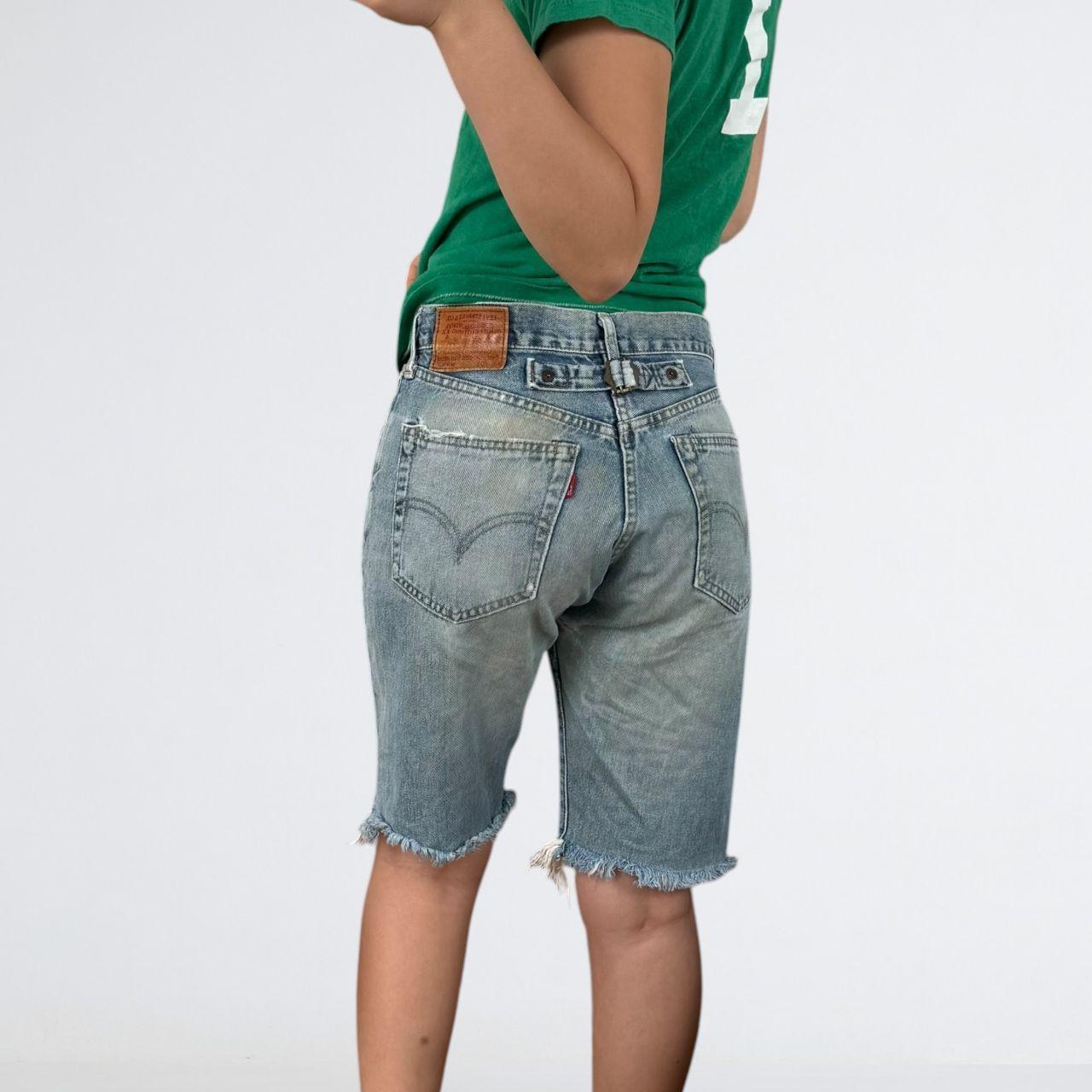 Levi's 702 Selvedge Buckle-Back Shorts