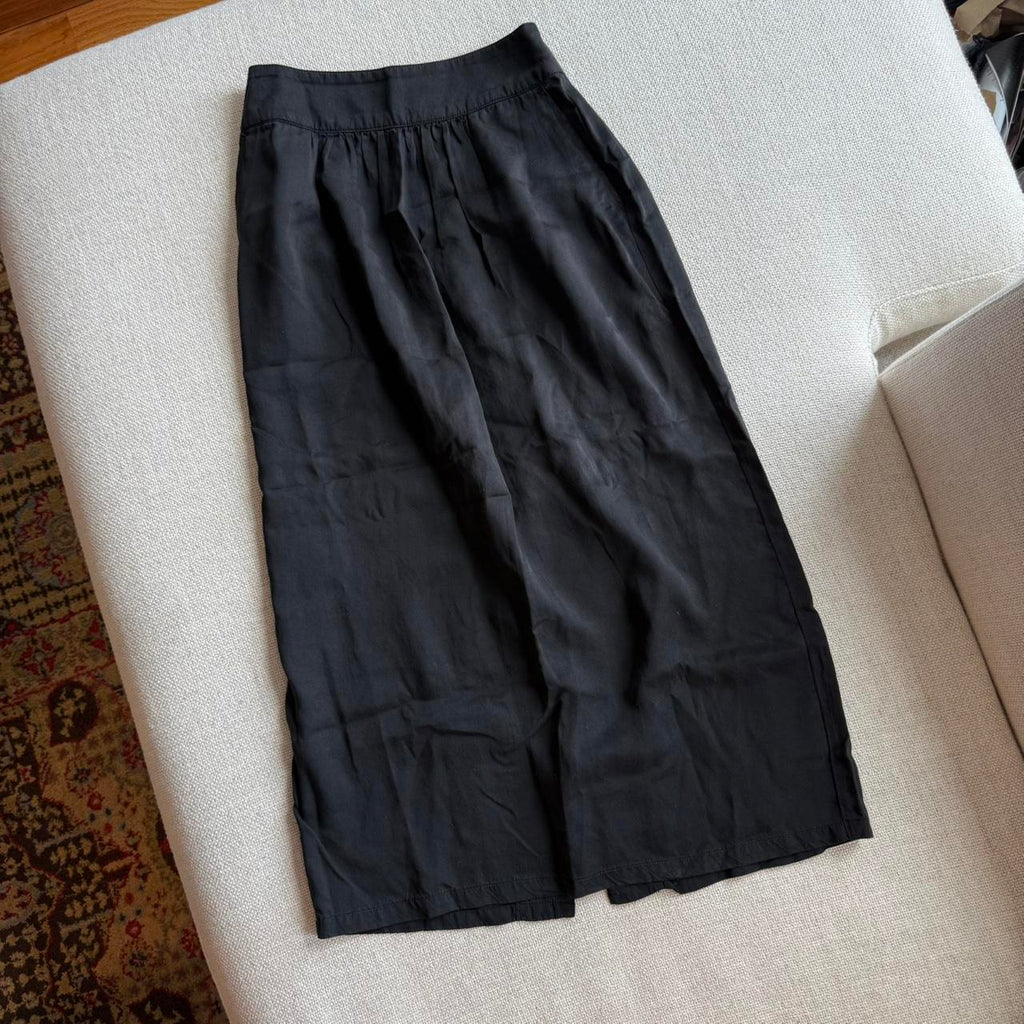 yoshie inaba Black Minimalist Maxi Skirt