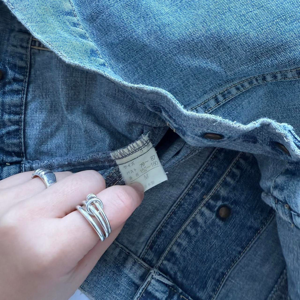 Chime by Betty Smith Light Wash Denim Jacket