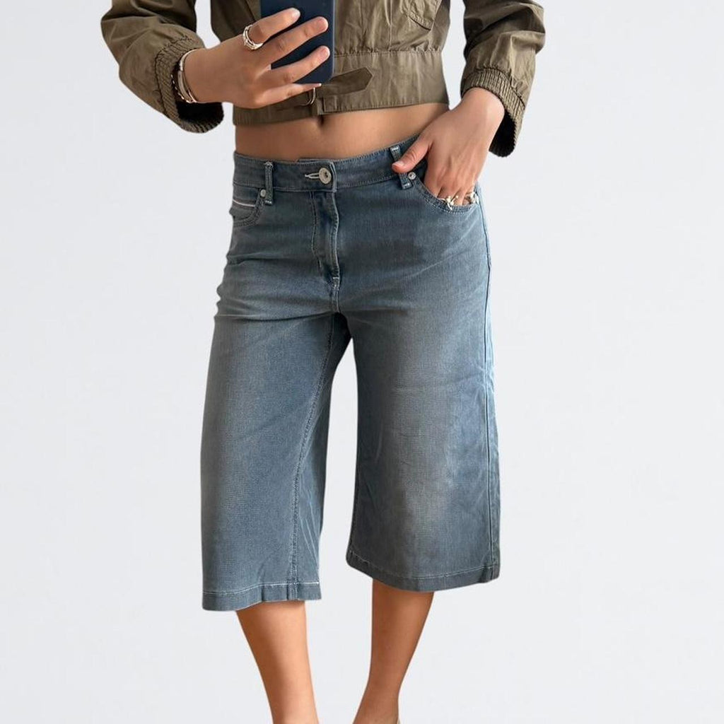 Edwin Y2K Denim Capri Pants