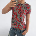Vivienne Westwood SS1997 Pixel Print Baby Tee