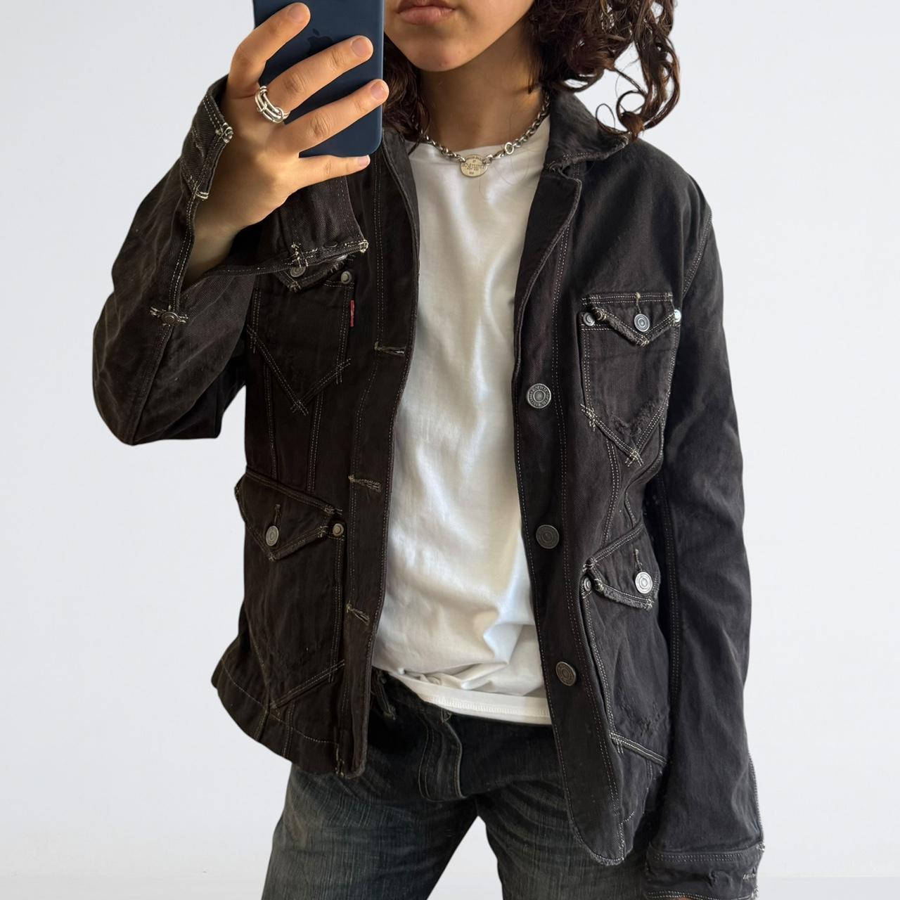 Levi's Engineered Jeans Black Denim Jacket