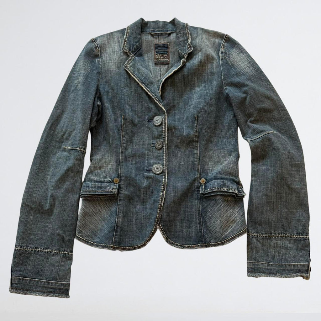 Marithé + François Girbaud 90s Denim Blazer