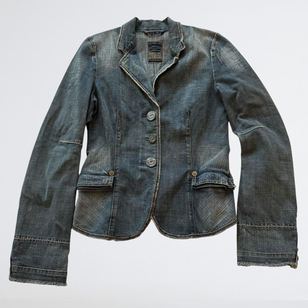 Marithé + François Girbaud 90s Denim Blazer