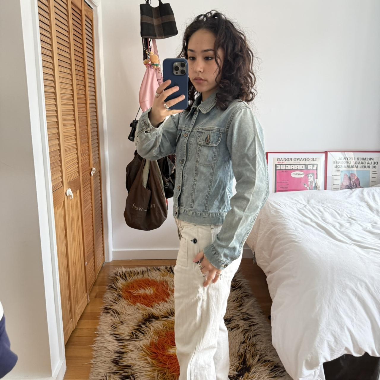 Chime by Betty Smith Light Wash Denim Jacket