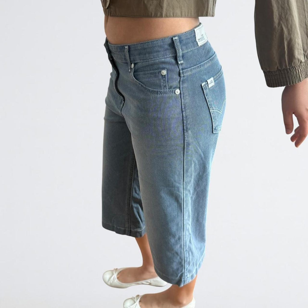 Edwin Y2K Denim Capri Pants