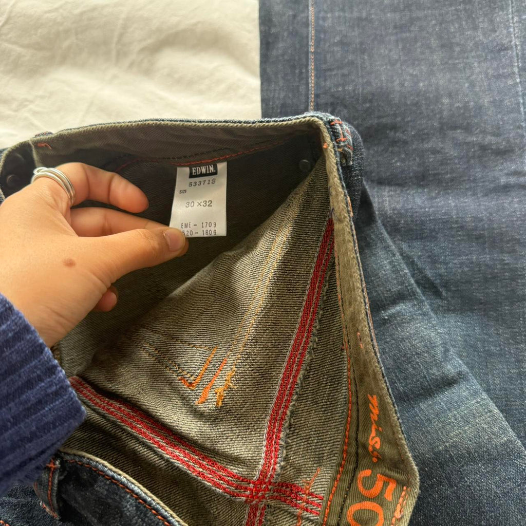 Edwin 503 Dark Indigo Flare Jeans