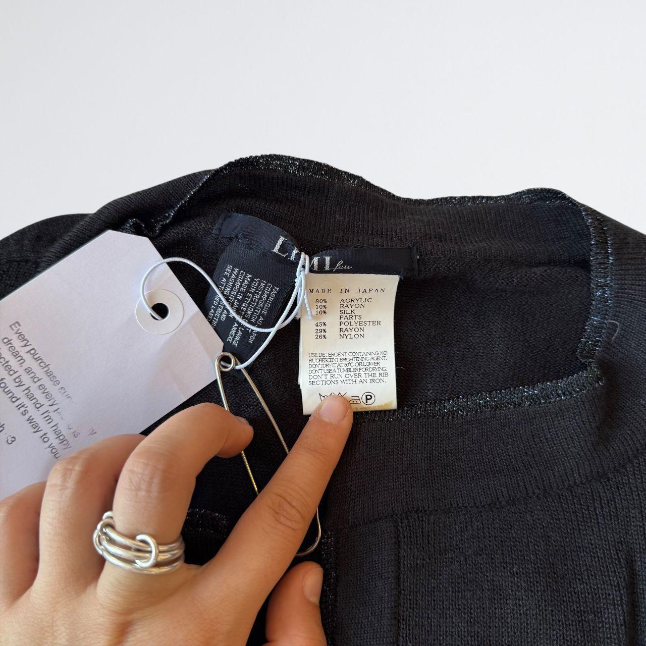 Limi Feu Safety Pin Bubble Cardigan