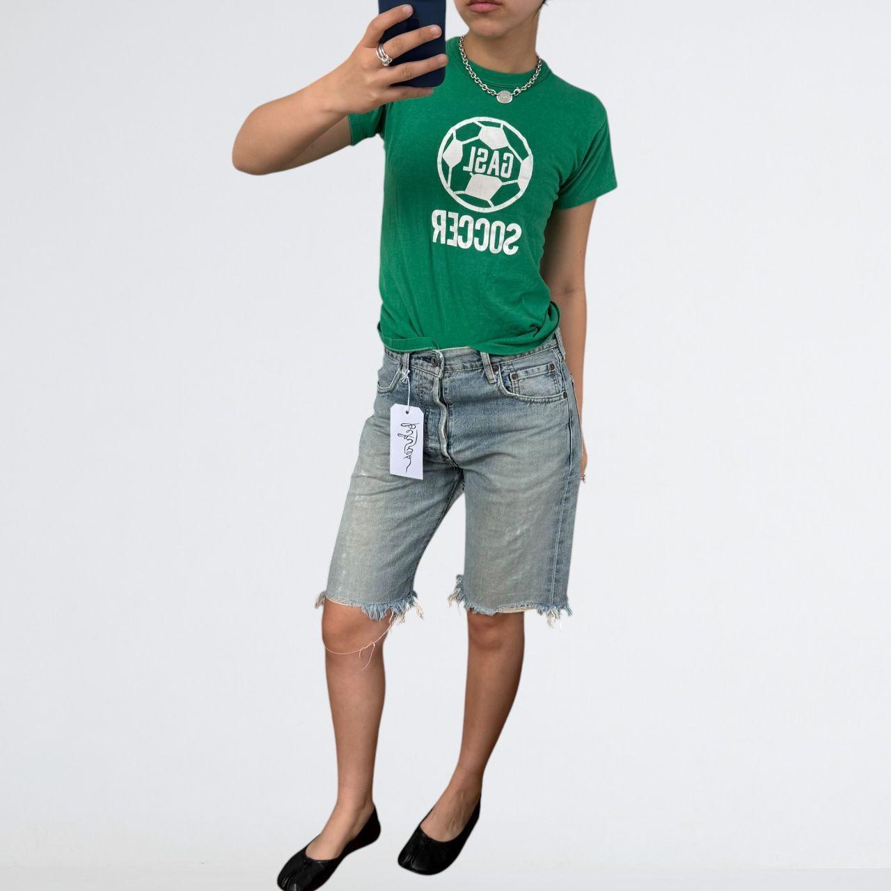 Levi's 702 Selvedge Buckle-Back Shorts
