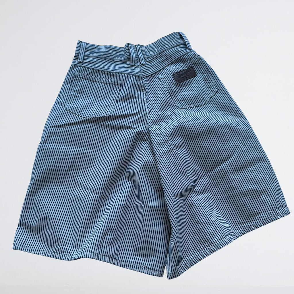 Wrangler Hickory Stripe Denim Shorts