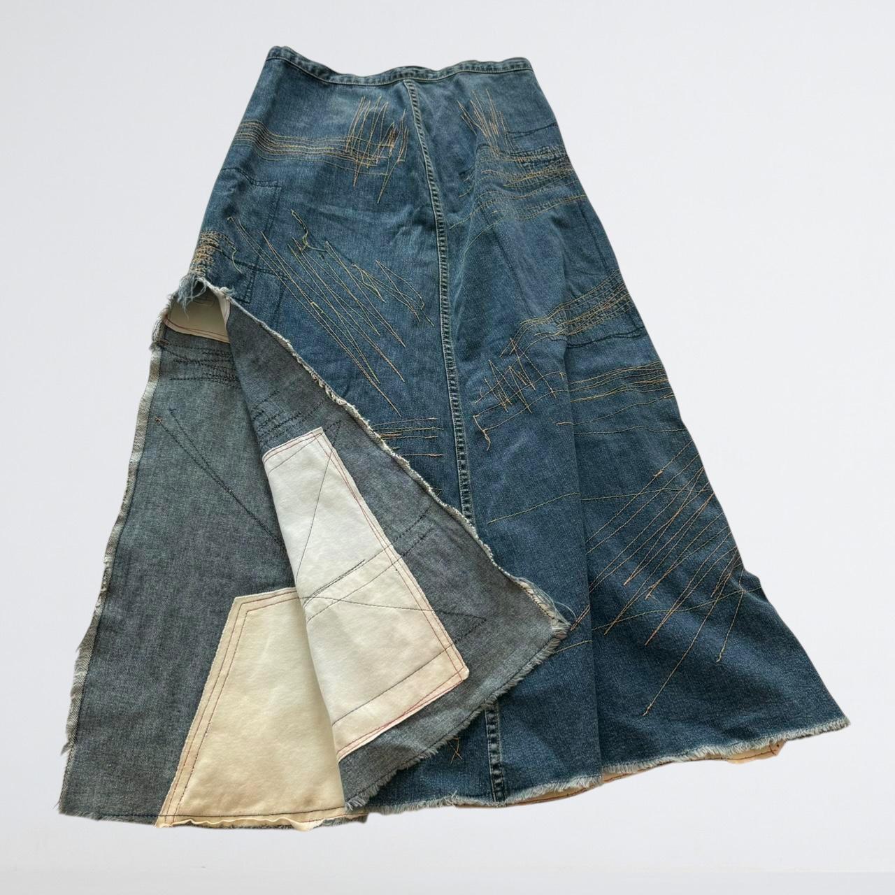 Hysteric Glamour Denim Maxi Skirt
