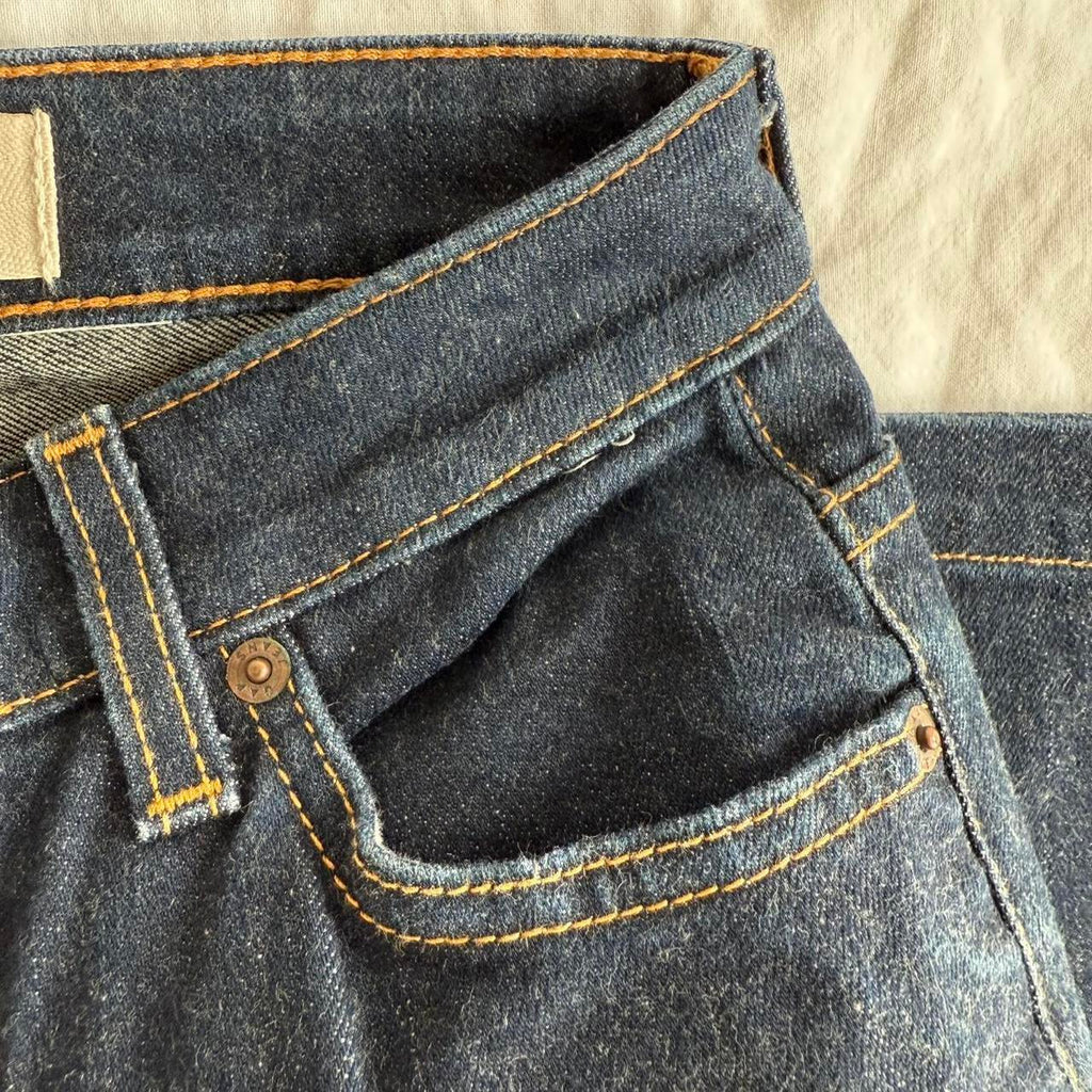 Gap Y2K Dark Wash Bootcut Capri Jeans