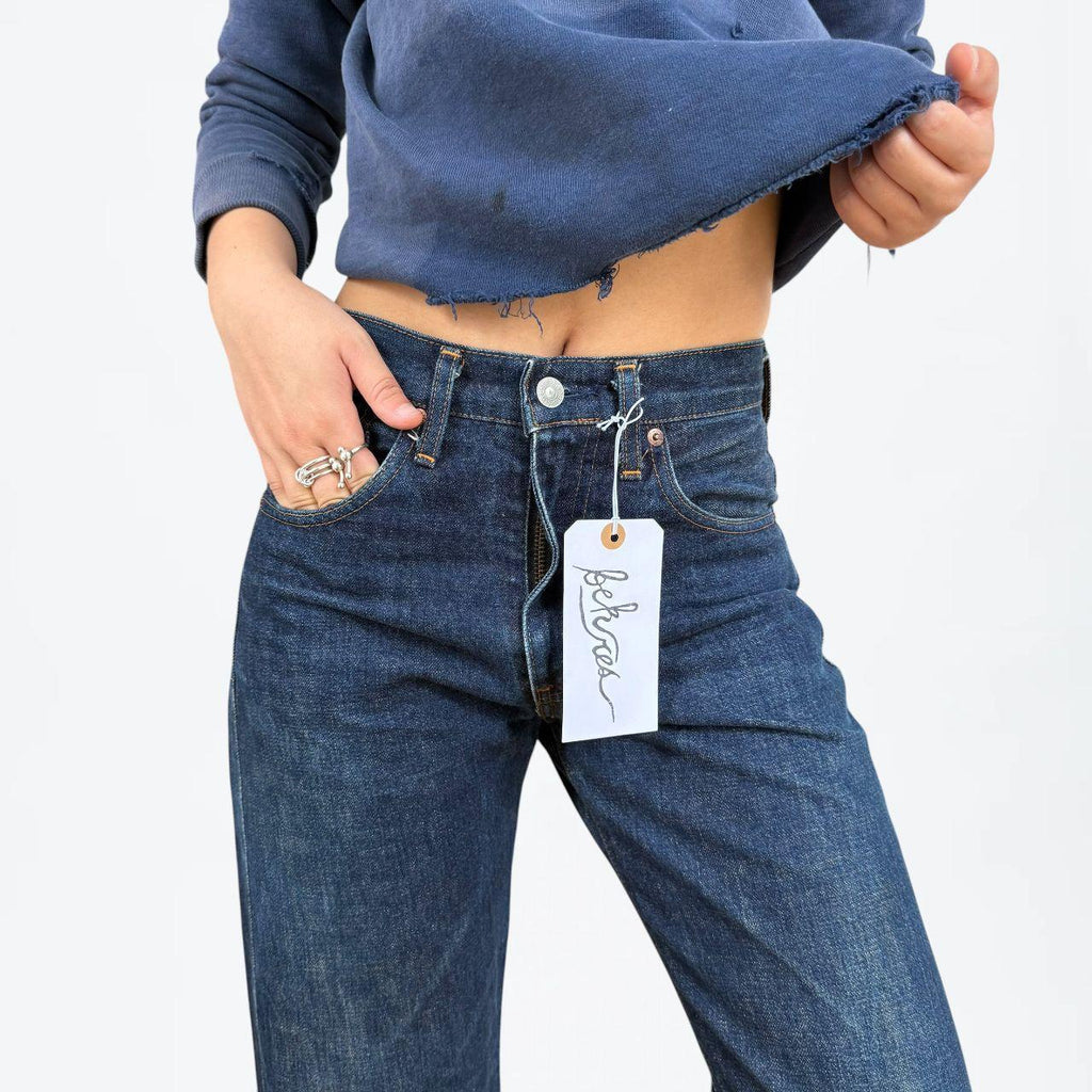 Levi's 90s Japanese Big E Selvedge Jeans (27 x 33)