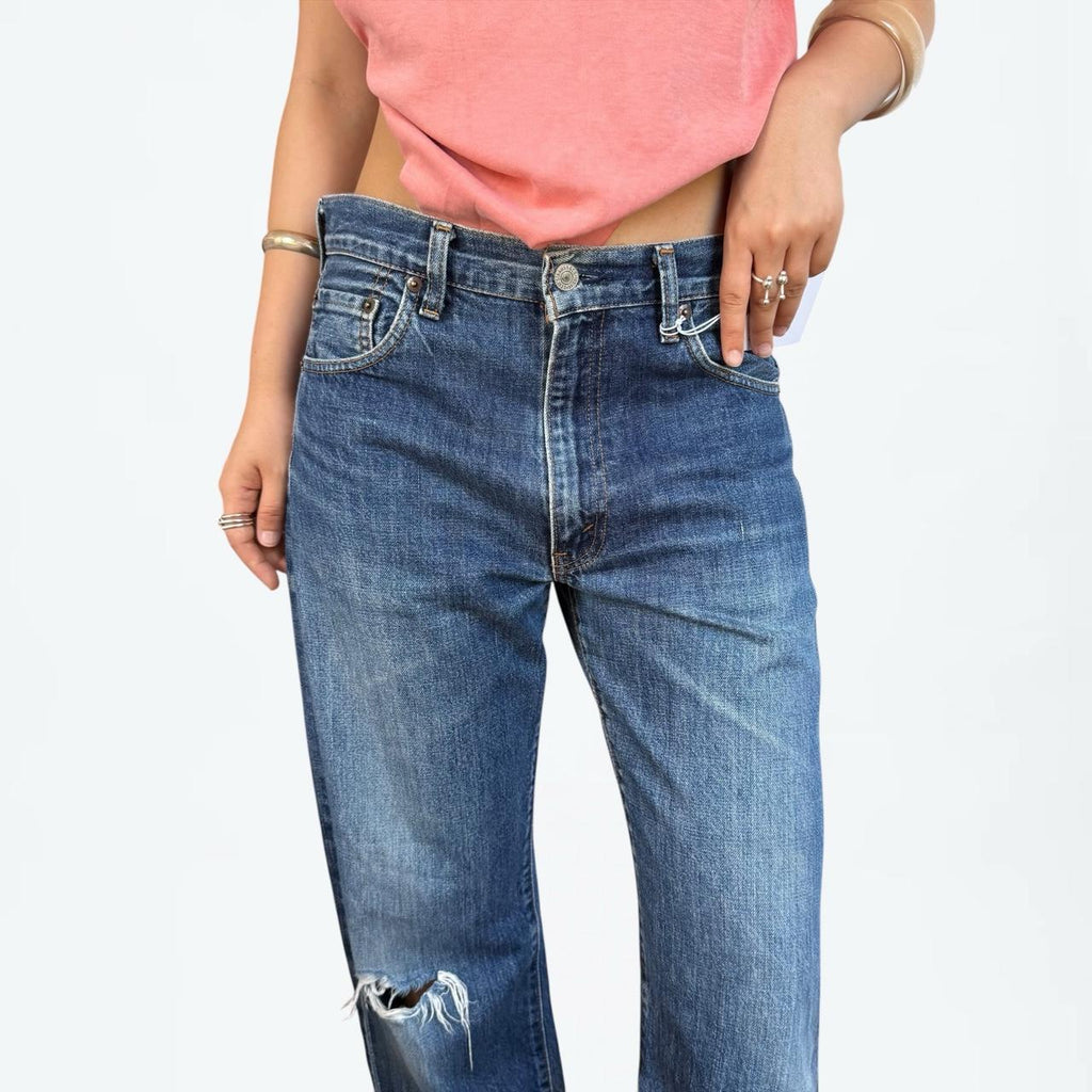 Levi's 90s Japanese Big E Selvedge Jeans (30 x 30.5)