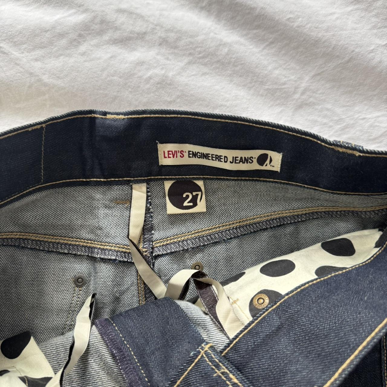 Levi's Engineered Jeans Dark Indigo Denim Mini Skirt
