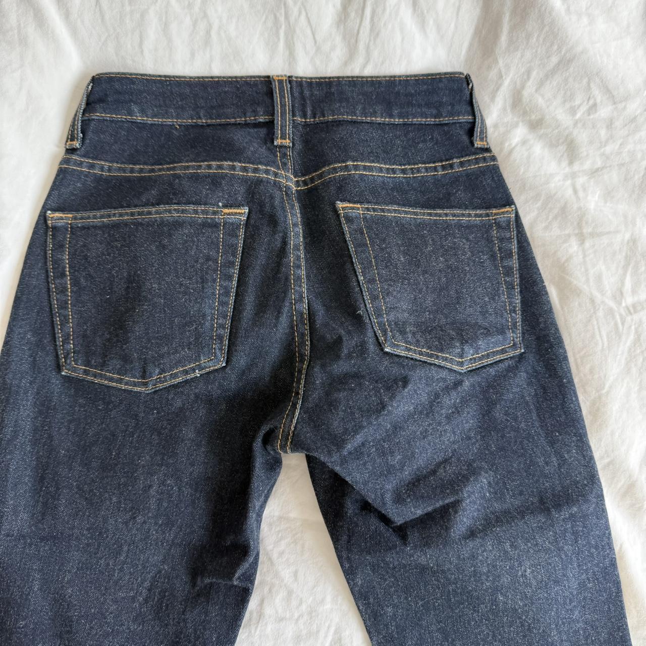 Gap Y2K Dark Wash Bootcut Capri Jeans