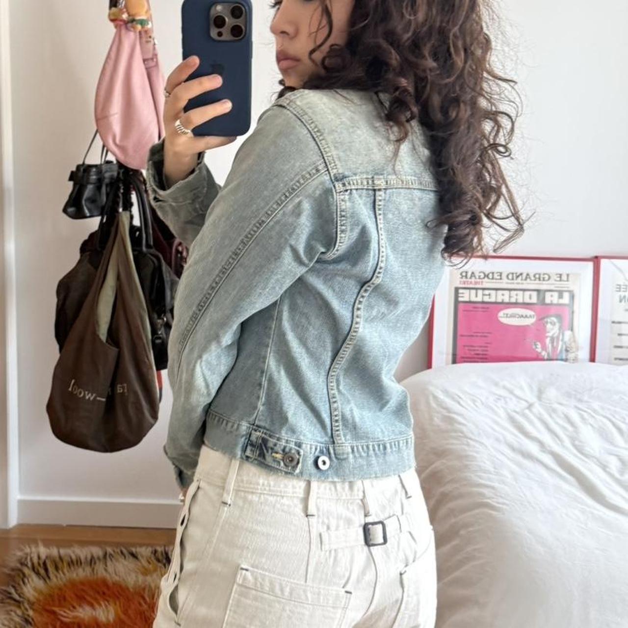 Chime by Betty Smith Light Wash Denim Jacket