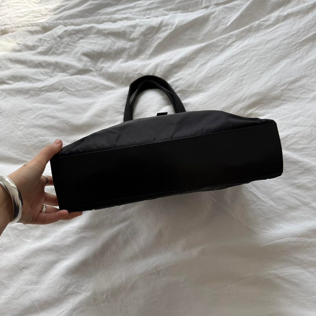 Prada Tessuto Black Nylon Tote Bag