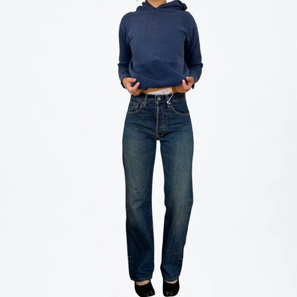 Levi's 1999 Japanese Big E Selvedge Jeans, Indigo (28 x 30.5)