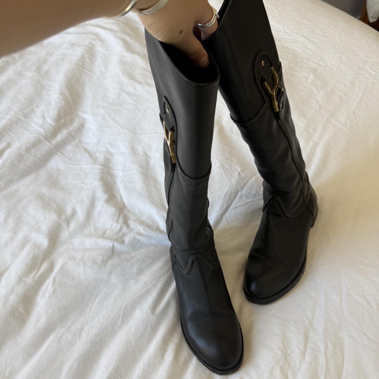 Chloé Phoebe Philo Era Black Leather Riding Boots