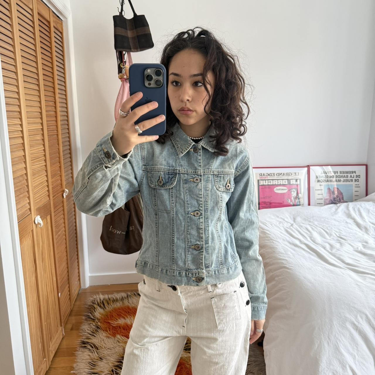 Chime by Betty Smith Light Wash Denim Jacket