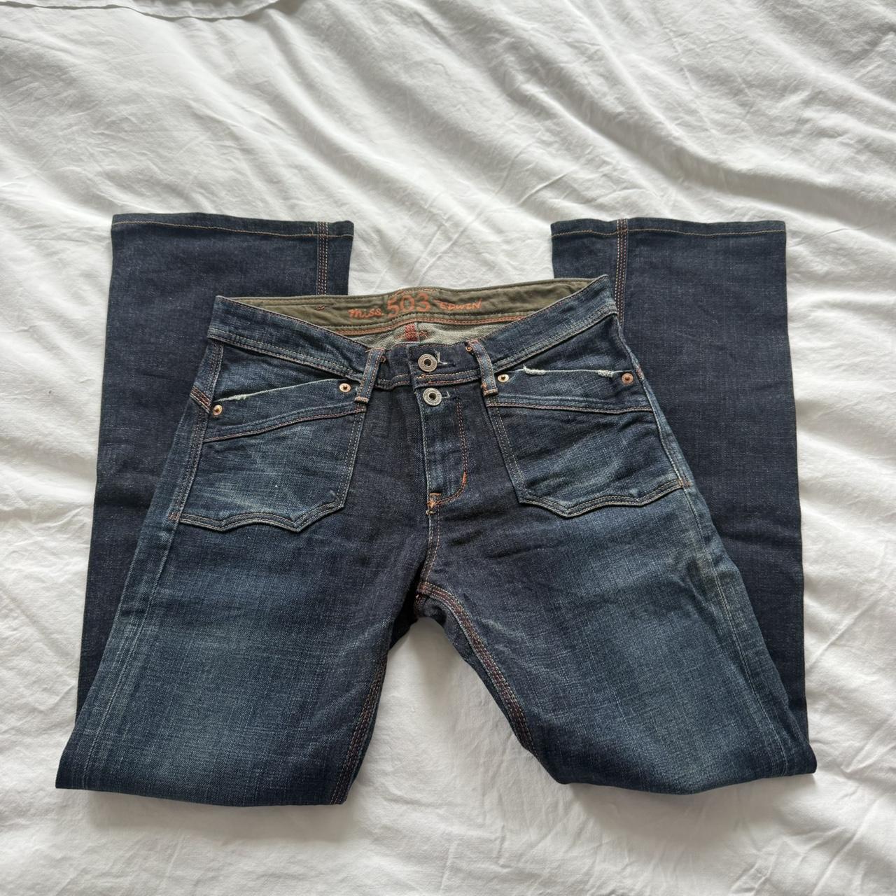 Edwin 503 Dark Indigo Flare Jeans