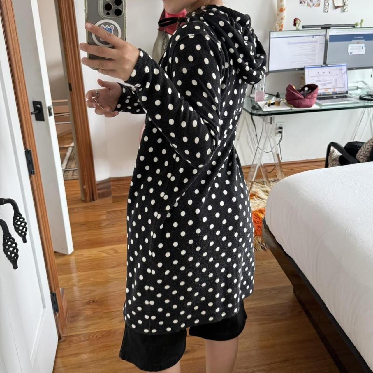 Comme des Garçons Polka Dot Zip-Up Hoodie