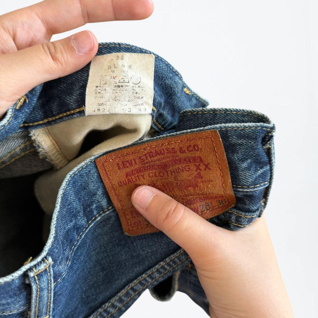Levi's 1999 Japanese Big E Selvedge Jeans, Indigo (28 x 30.5)