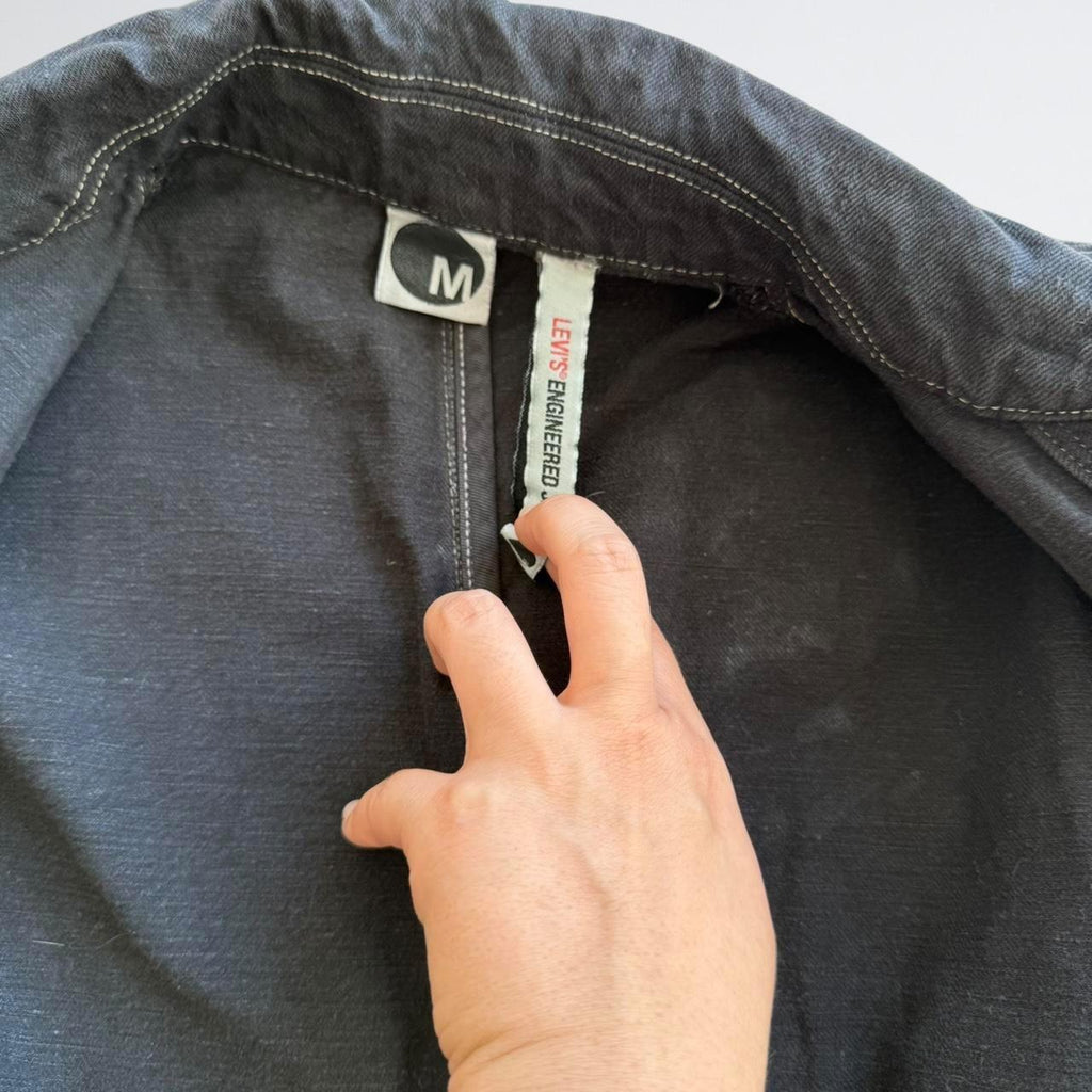 Levi's Engineered Jeans Black Denim Jacket